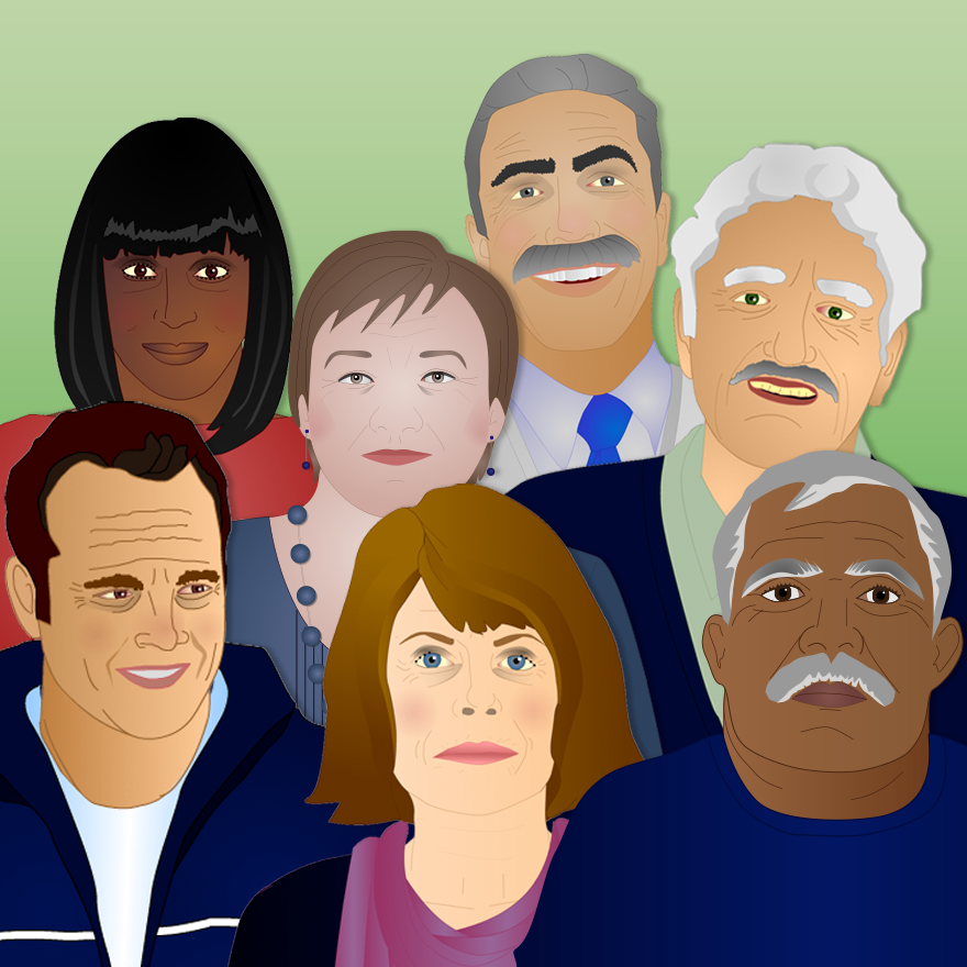 Case scenarios portraits